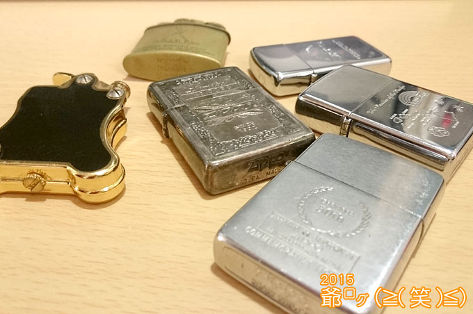 引き出しの奥のZIPPO